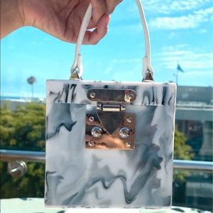 Marble Square Bag